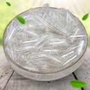 1000X Transparent Empty Gelatin Capsules Pill Vcaps Clear Halal Separated box M&