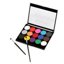 Non-Grease Face Paint Kit for Kids and Adults -15 Colors Face Painting Palette