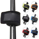 10* Fishing Rod Tie Strap Tackle Wrap Band Pole Holder Fastener Fish Accessories