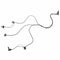Electric Guitar Parts Wiring Harness 2V1T 500K Pots Tone 3 Way Toggle Switc