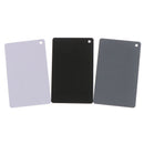 3 In 1 White Black 18% Gray Color Balance Cards Digital Grey Card & Neck Str3C
