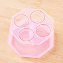 Portable Makeup Brush Mat Drying Rack Holder Scrubber Solution Kit for Girls