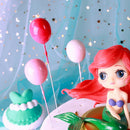 Balloons Cupcake Picks Happy Birthday Cake Toppers For Wedding Party Decor LJ