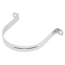2x Rustproof Stainless Steel Pipe Saddle Clamp Fixing - 120mm/4.72inch