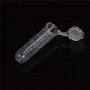 30x Plastic Centrifuge Lab Test Tube Vial Sample Container Bottle with Cap  JR