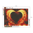 5D DIY Full Drill Diamond Painting Novelty Love Cross Stitch Embroidery Kit