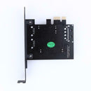 PCI-E to USB 3.0 2 Port PCI Express Expansion Card 19-Pin Power Connector A