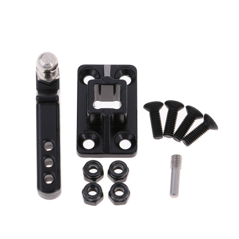 1/10 RC Trailer Hook with Bumper Block for Tamiya Rc4wd Traxxas Hsp Redcat