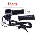 36V Universal Electric Bicycle Throttle Handle With Led Display Indicator S
