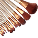 Pro Makeup Cosmetic 12pcs Brushes Set Powder Foundation Eyeshadow Lip Brush