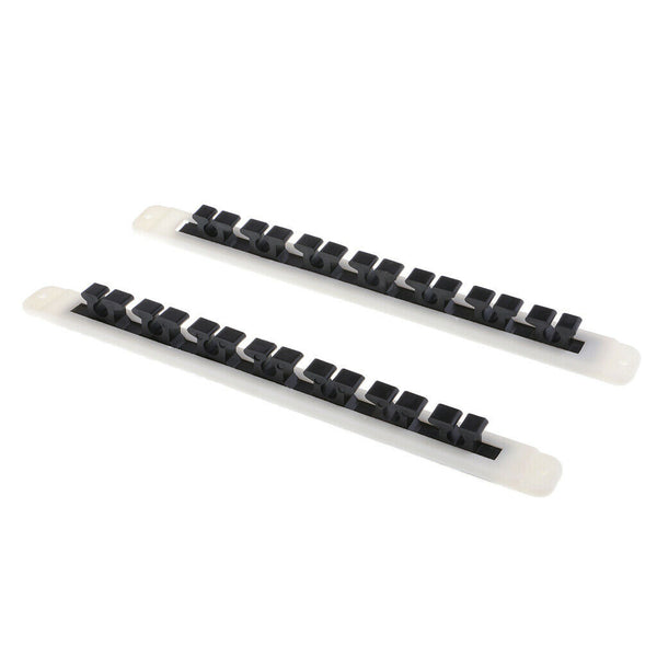 2Pcs Rubber Fishing Rod Holder 7-Rod Pole Support Stand Storage Rack Keeper