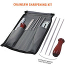 12-Pack Electric Chainsaw Pencil File Kit Wood Handle Depth Specification F D8N3