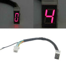 Universal Motorcycle LED Digital Gear Indicator Display Shift Lever Sensor A