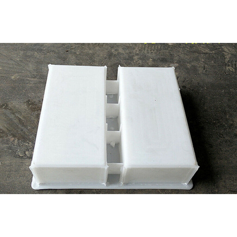 5pcs Driveway Paving Brick Patio Concrete Slabs Path Garden Walk Maker Mould