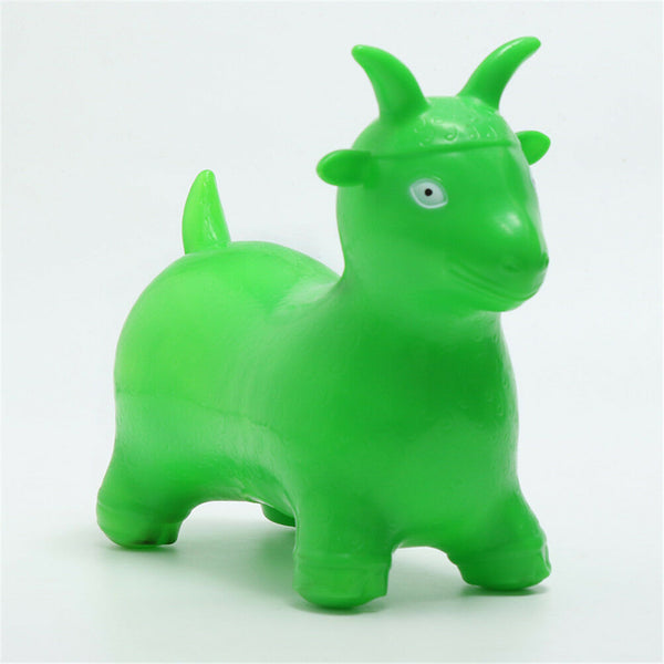 Rides on Animal Bouncy Horse Inflatable Bouncer Jumping Kids Gift Toys SP