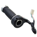 Universal Brand Black Electric Scooter Bike Throttle Grip 12V 24V 36V 48VT W8C6