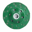 12 Segs 4 inch Concrete Turb Diamond Grinding Cup Wheel Disc Masonry Stone