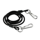 Security 100cm Coiled Paddle Leash Fishing Rod Tether For Kayak Canoe Boat