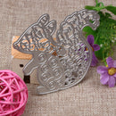 Cute Squirrel Metal Die Cutting Dies Stencils For DIY Scrapbooking
