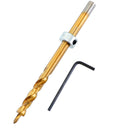 2X(Woodworking Drill Step Woodworking Drill Bit With 9.5Mm For Woodworking