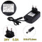 DC24V 0.5A Adapter AC 100V-240V to DC 24V Converter Power Supply Adapter 5.