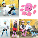 14pcs Kids Children Knee Elbow Protector Helmet Skating Scooter Bike Sport Guard