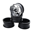 4-Pack Aluminum Alloy Wheel Rims for HSP HPI Team  Hongnor RC Drift Car