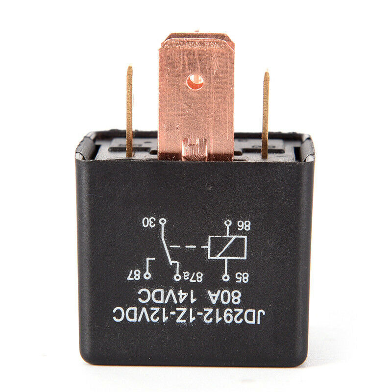 Waterproof 12V Relay DC SPDT 80A 5 Pin Car Changeover Automotive ON/OFF Rela Bj