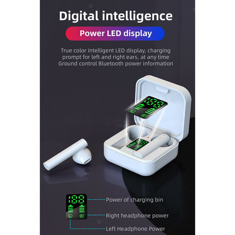 AIR6 PLUS In-Ear Hifi Solar Charging Bluetooth 5.0 TWS Earphone Sweat Proof
