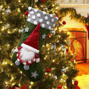 Christmas Stocking Soft Candy Bags Xmas Tree Pendant Festival Decor (Green) A