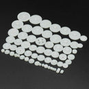 Set of 58 Plastic Gears Worm Kids Toys Car Models Robot RC Part Accessories
