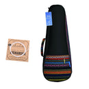 21inch Soprano Ukulele Padded Bag+Nylon Strings For Ukulele Uke Accessories