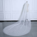 3 Meter Long Trailing Single-layer lace trimming Bridal Wedding With Comb JVJ