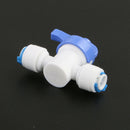 Ball Valve for RO Water Tank Quick Connect Fitting 1/4" Reverse Osmosis Filter