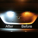 2x License Plate License Plate Light For Peugeot 207 308 Citroen Berlingo C Q5X9