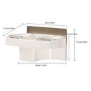 Hair Dryer Holder Rack Salon Styling Storage Straighteners Organizer Bathroom