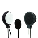 Motorcycle Helmet Stereo Headset Speakers with Mic Microphone for MP3 Phone