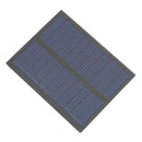 0.5W 5.5V Solar Panel Polycrystalline Silicon Solar Battery Charger 76x60mm