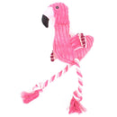 1PC Plush Flamingo Pet Dogs Bite Chew Toys Small Dog Interactive Toysp