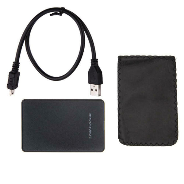 2.5in USB 2.0 SATA Hd Box HDD Hard Drive External Enclosure Case