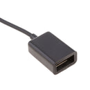 3.5mm 1/8 inch Male AUX Audio Plug Jack to USB 2.0 Female Converter Cable Cord