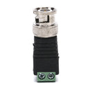 10 Male Coax CAT5 To Coaxial BNC Cable Connector adapter Camera CCTV Video-Balun