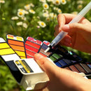 42 Colors Pigment Paints Set Solid Watercolor With Waterbrush For Drawing P U2U5