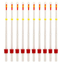 10Pcs Mini Winter Ice Fishing Rod Top Tip 13CM Carbon Fiber Winter Fishing  G8Y8
