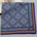 3x 100% COTTON MENS HANDKERCHIEF PLAID  SQUARE HANKY CLASSIC DESIGN