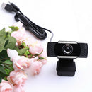 USB Computer Webcam Camera with Mic for Desktops Conferencing 480P