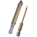 6PCS 4/5/6/8/10 / 12mm Titanium Drill Bit Strawberry Drill Bits Pr Glass Ce