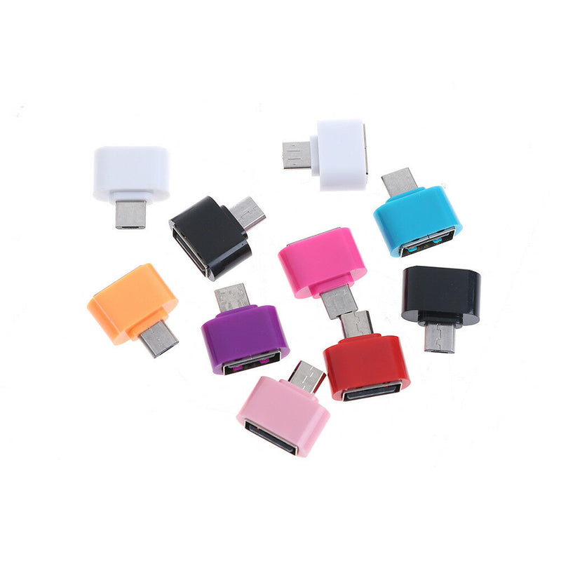 5Pcs mini micro usb otg adapter converter cable for android tab phones IAE ME