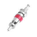 100pcs Car Tire A/C Air Conditioning Schrader Valve Cores w/ Remover Wrench