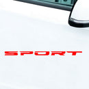 4x Racing SPORT Car Rims Wheel Reflective Vinyl Decor Stickers Graphic Decals